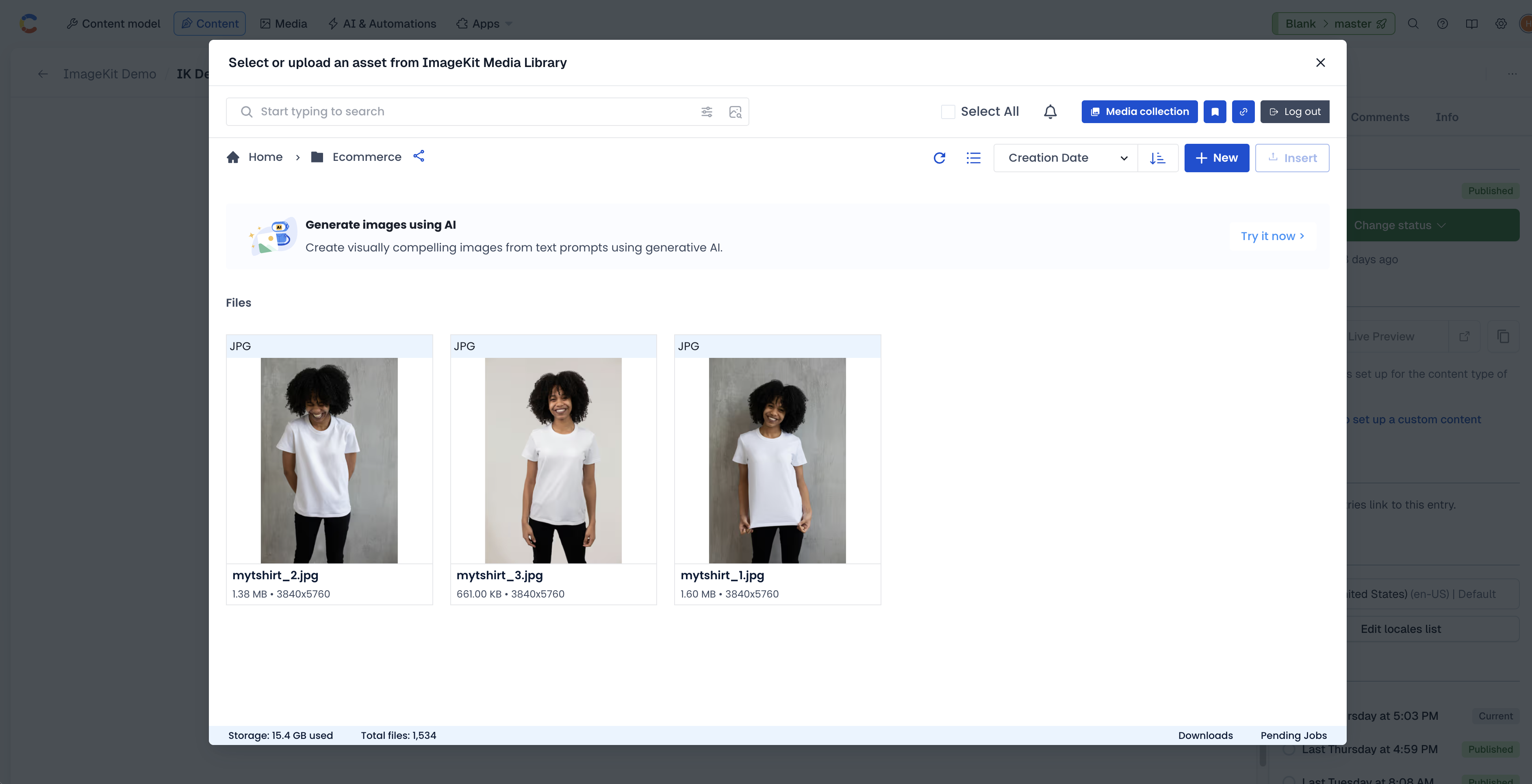 ImageKit App Screenshot