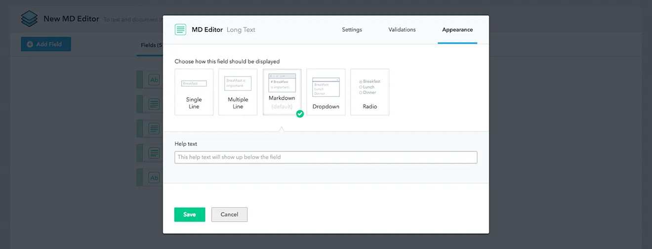 New MD Editor Enable
