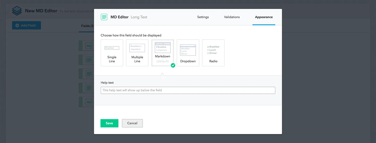 New MD Editor Enable