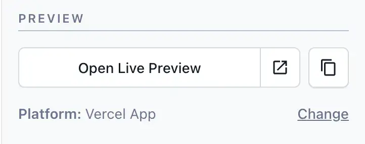 Open Live Preview