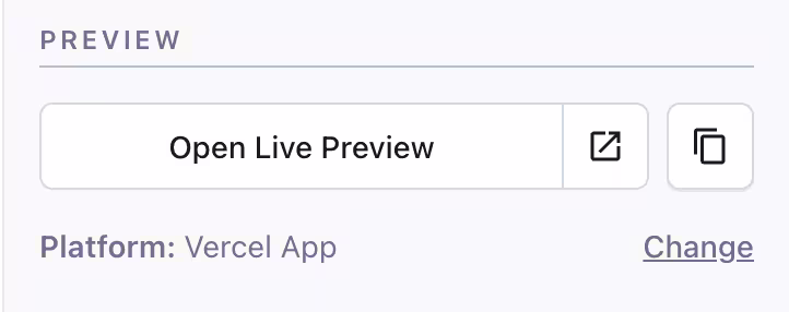 Open Live Preview