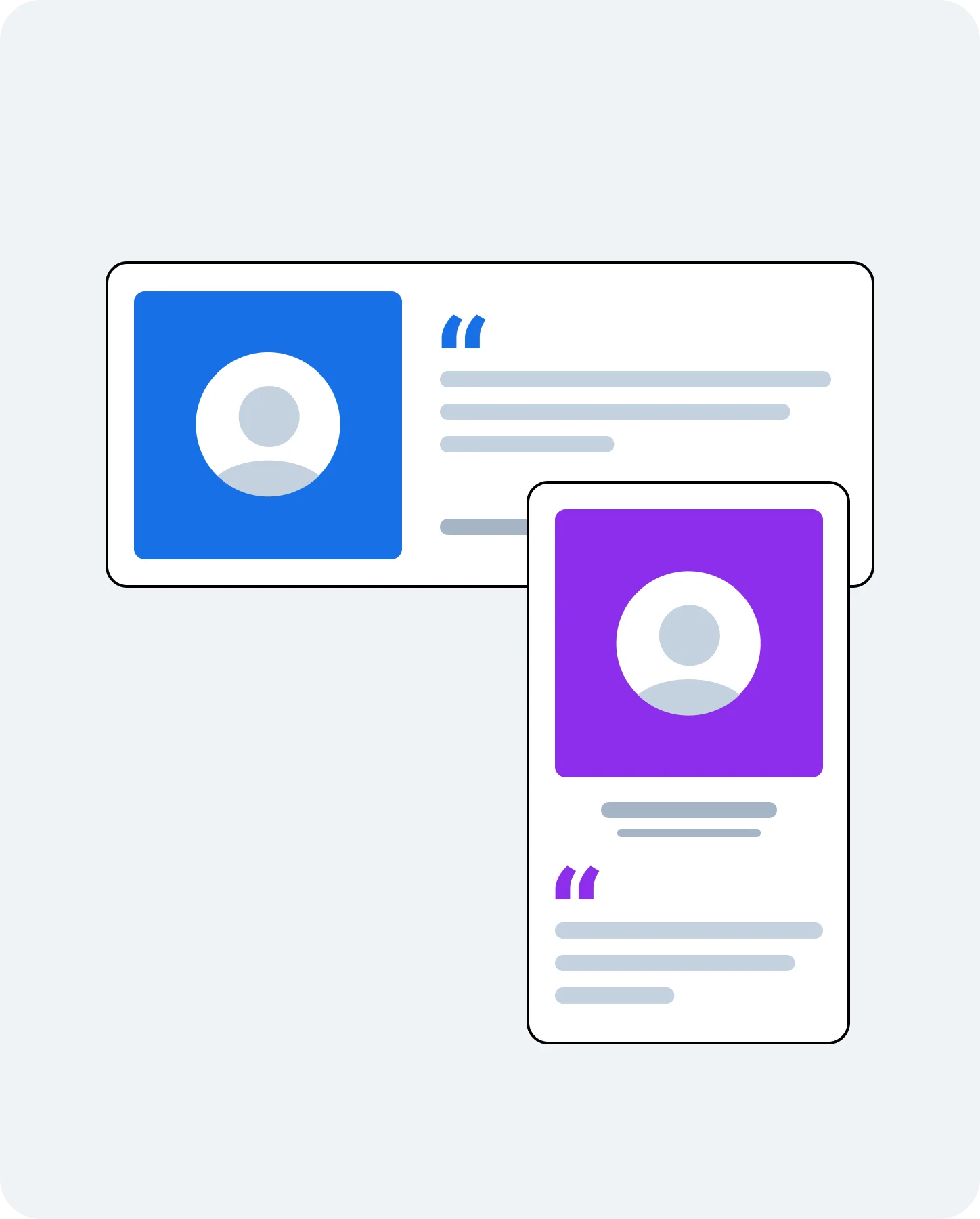 A/B testing example 5: Customer testimonials