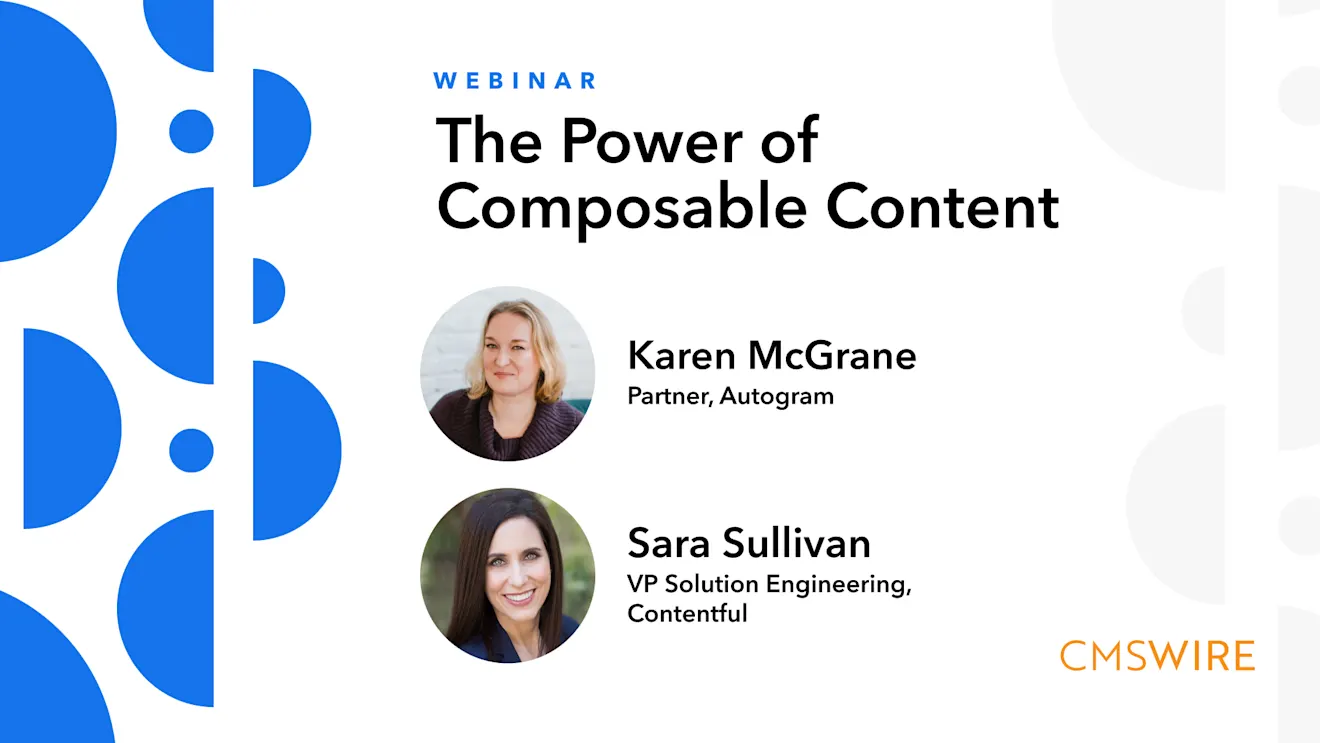 The Power of Composable Content webinar