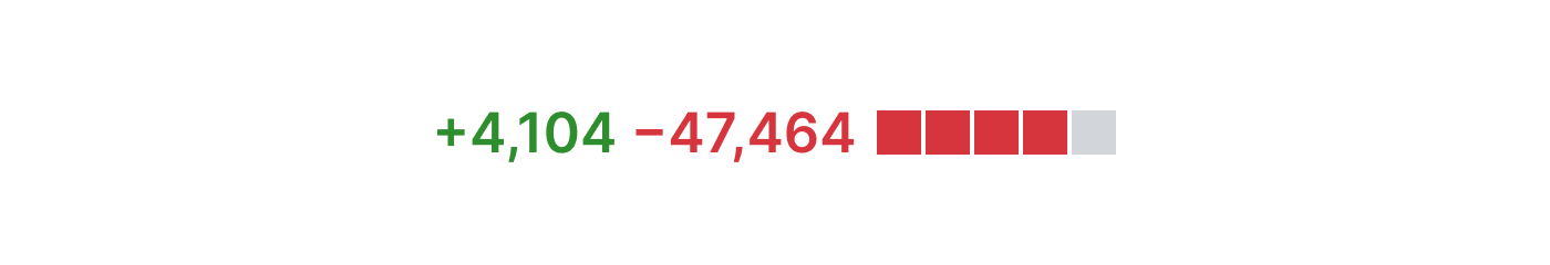Notion's final PR diffs removing old code