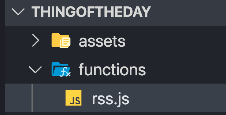 set up netlify functions dir