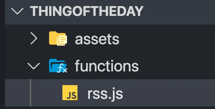 set up netlify functions dir