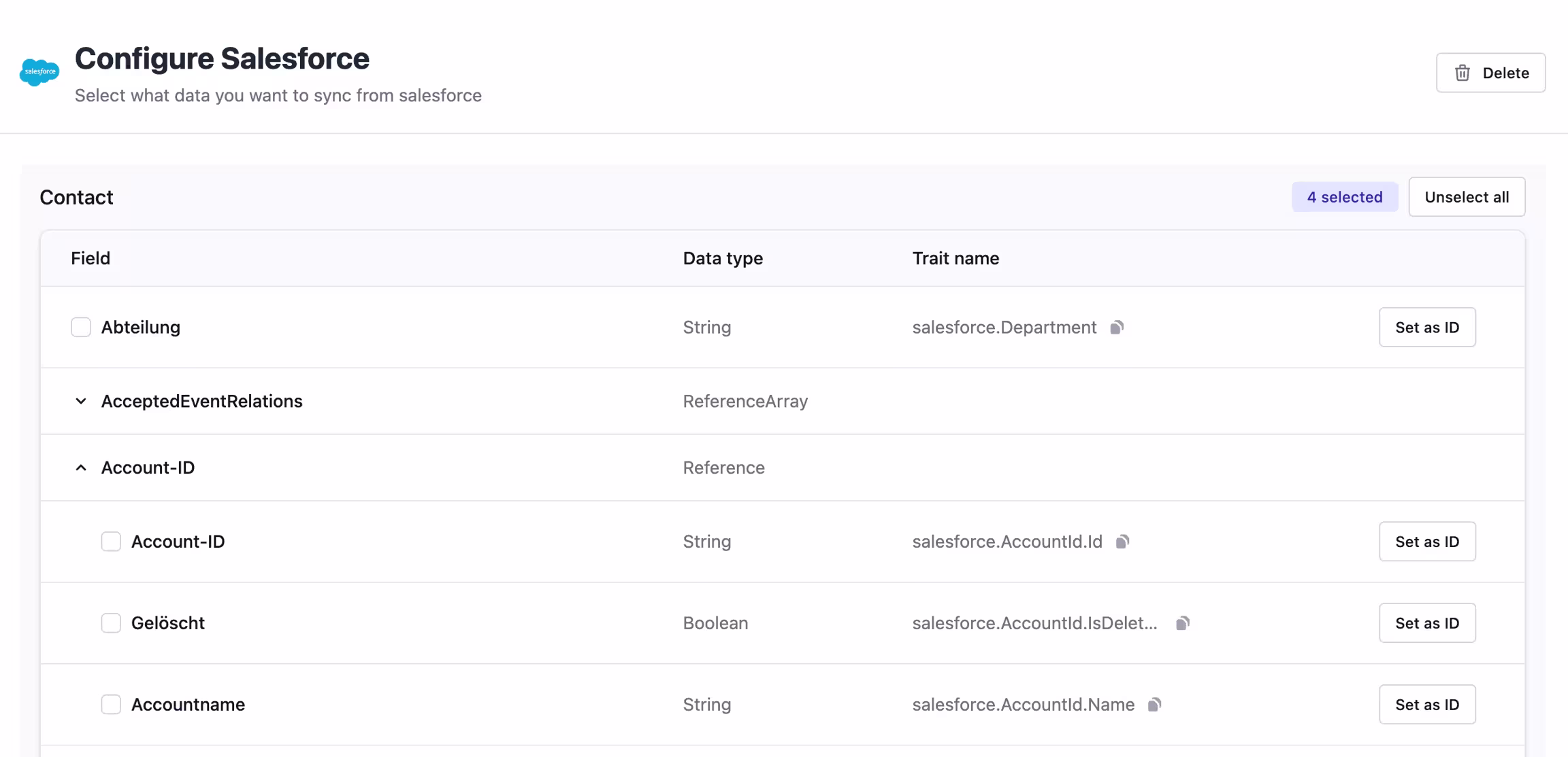 salesforce-configuration