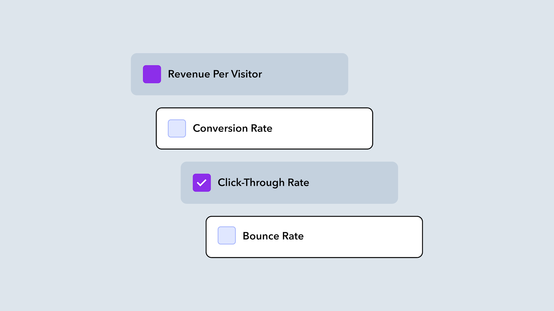 Step 1: Set objectives (and metrics – local or global)