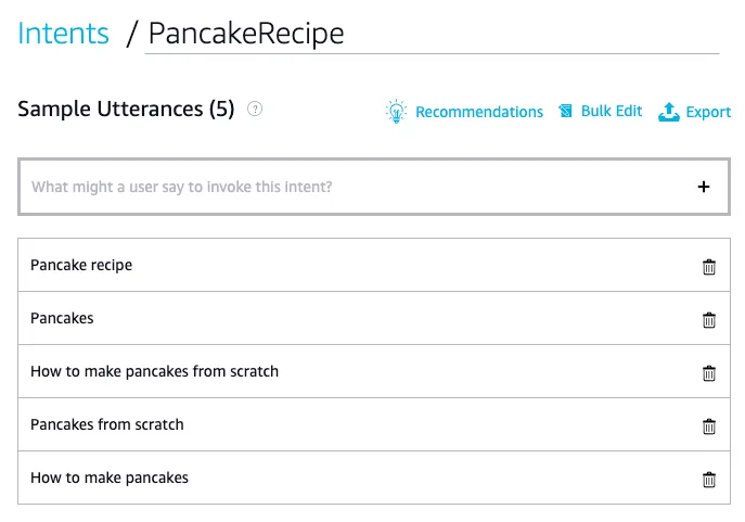 Pancake Recipe