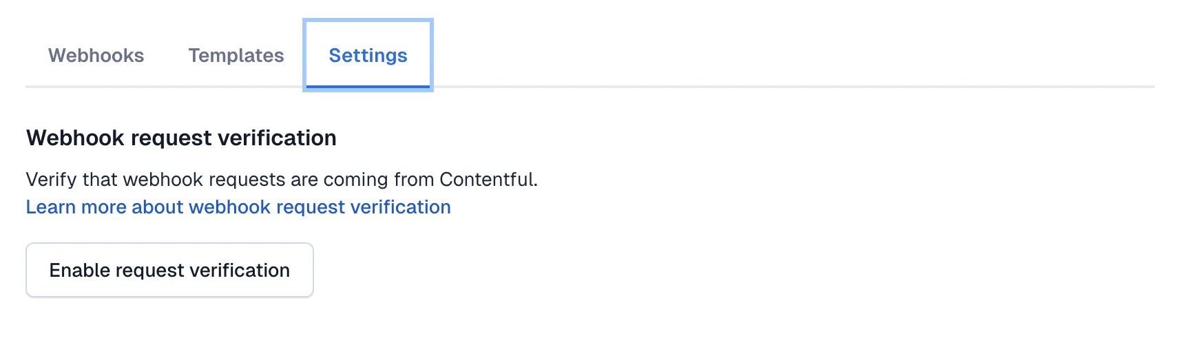 Webhook request verification B