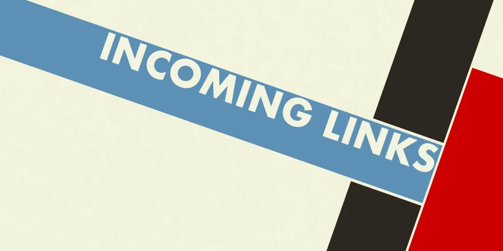 incoming links