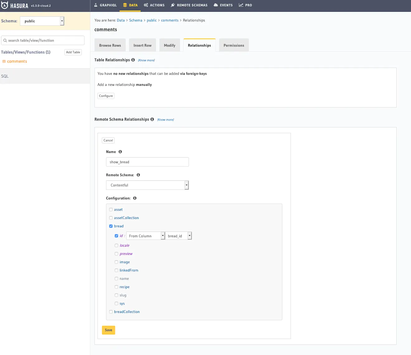 Screenshot of finished product