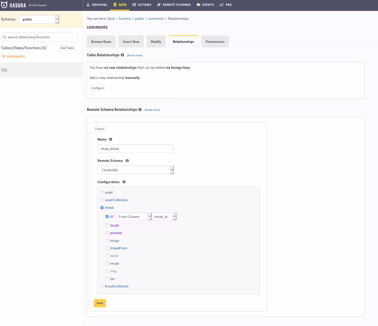 Screenshot of finished product