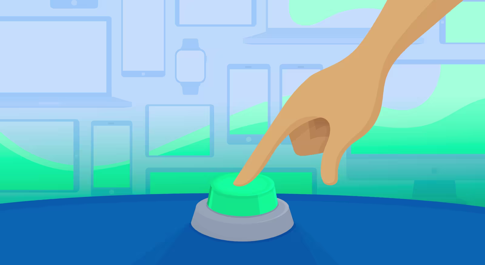 Change content across platforms with one button push