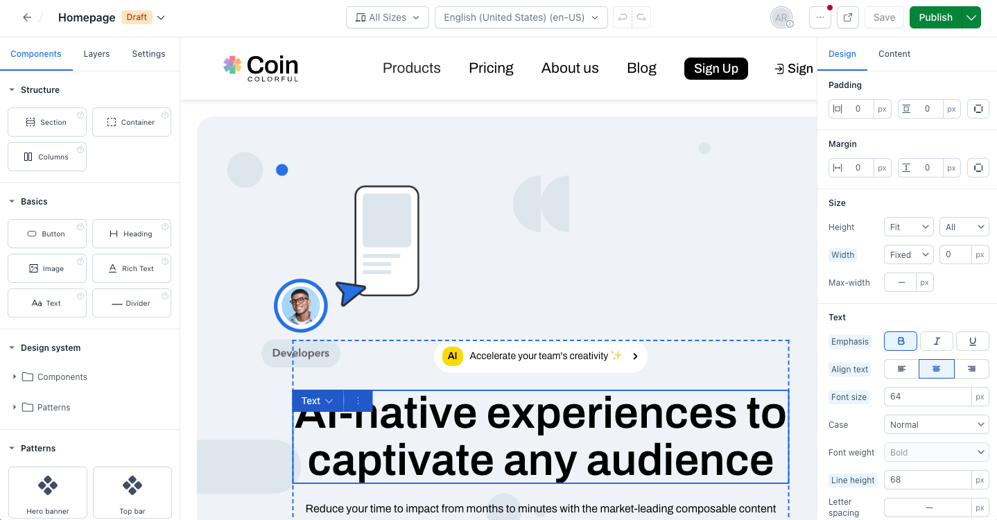 For content managers: Strategic content management with Contentful Studio