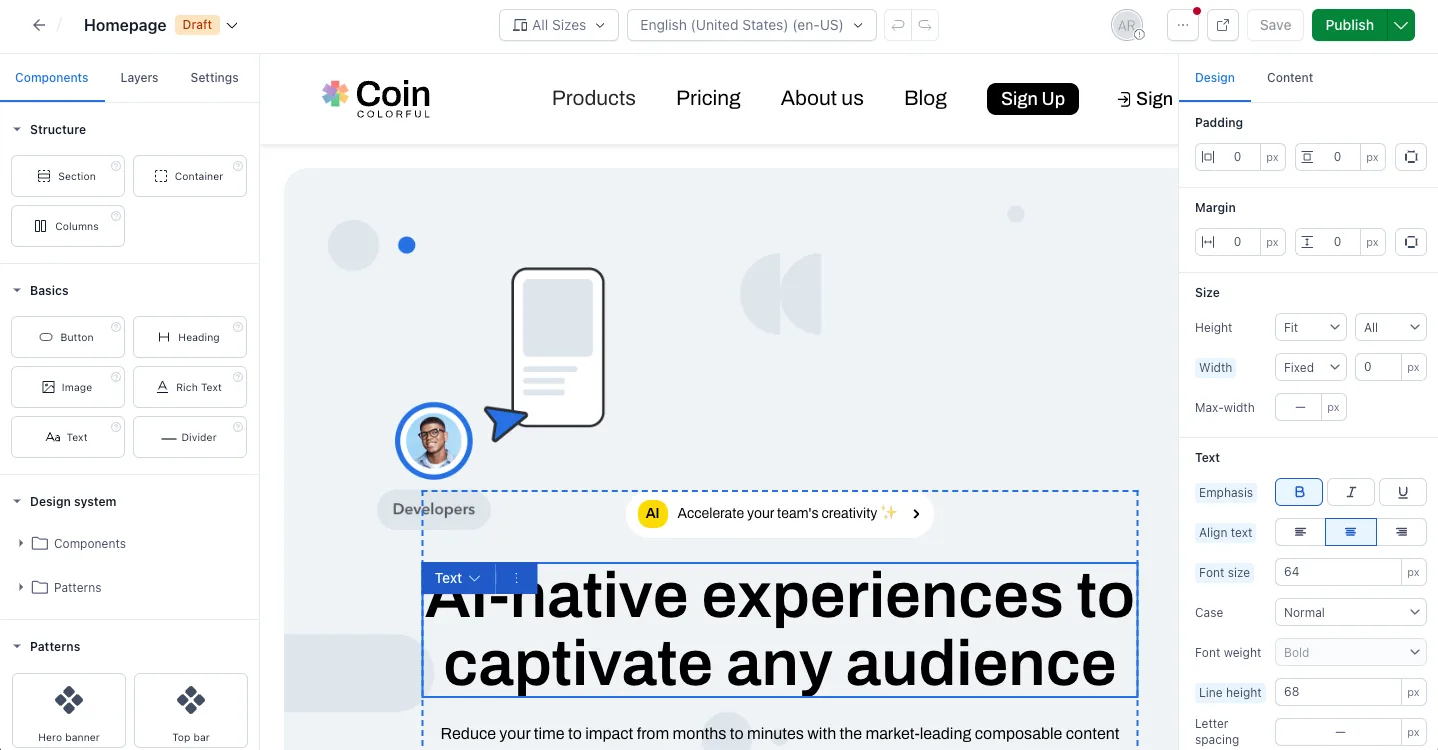For content managers: Strategic content management with Contentful Studio