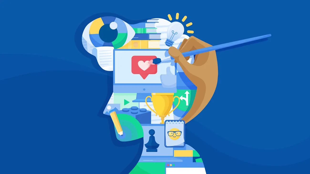 Visual brand strategy: Brains love custom illustrations (and hate stock photos)