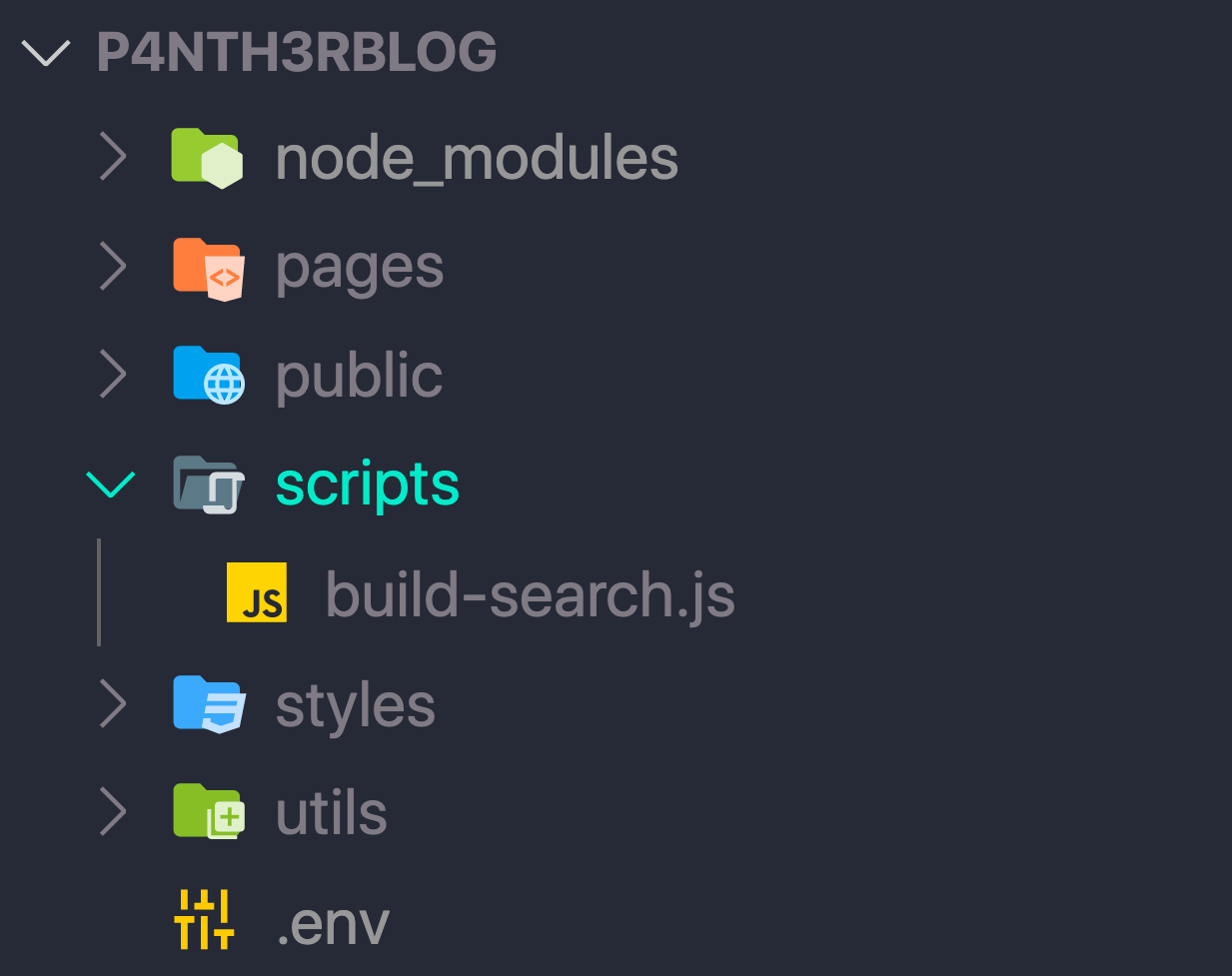 create build search