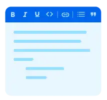 rich text field