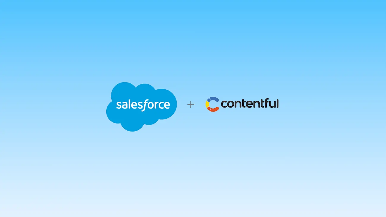 Contentful + Salesforce