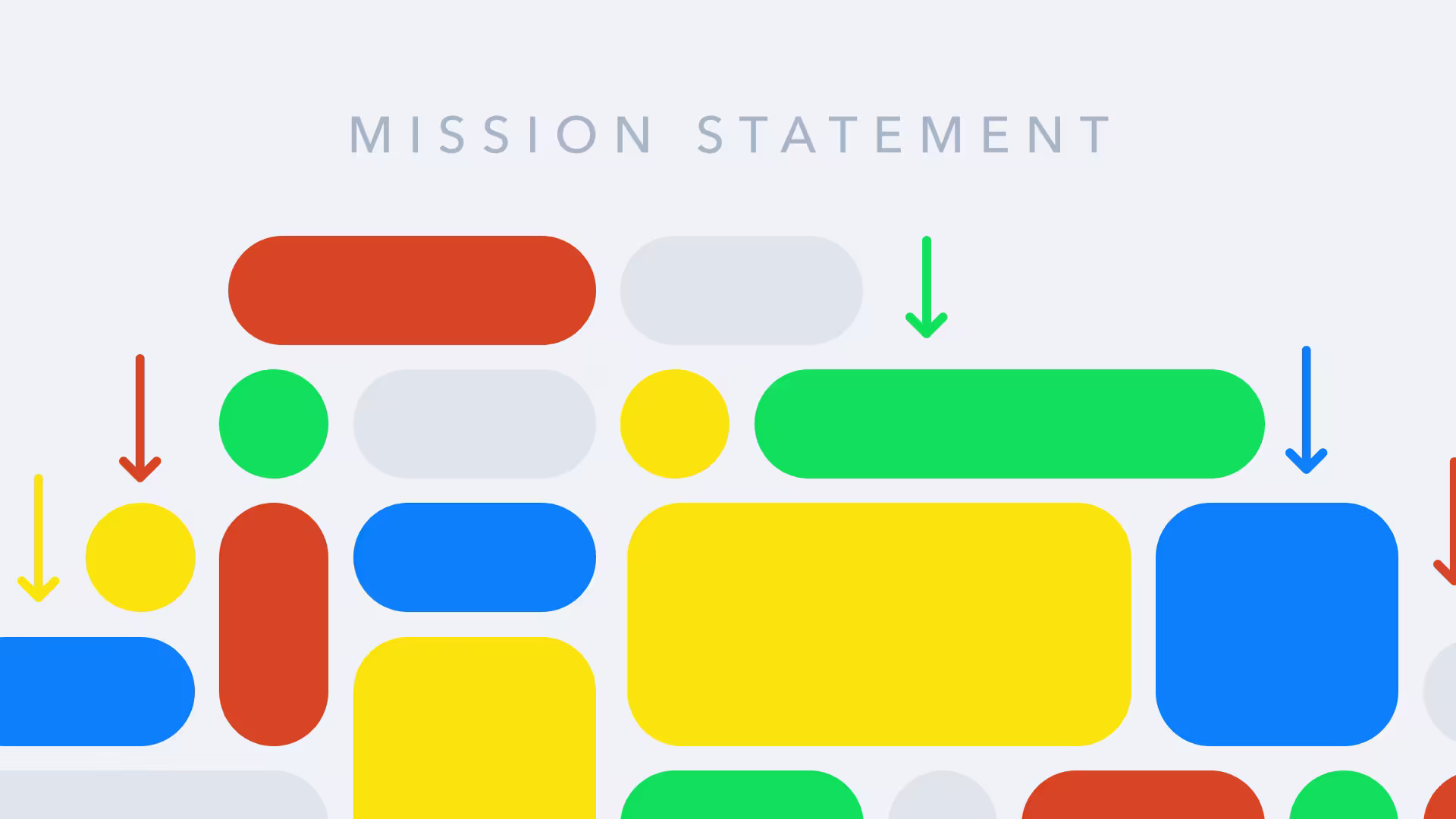 Content design helps visualize the messaging hierarchy