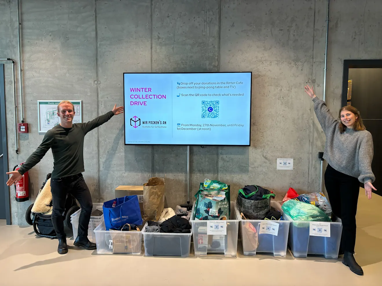 Winter collection drive