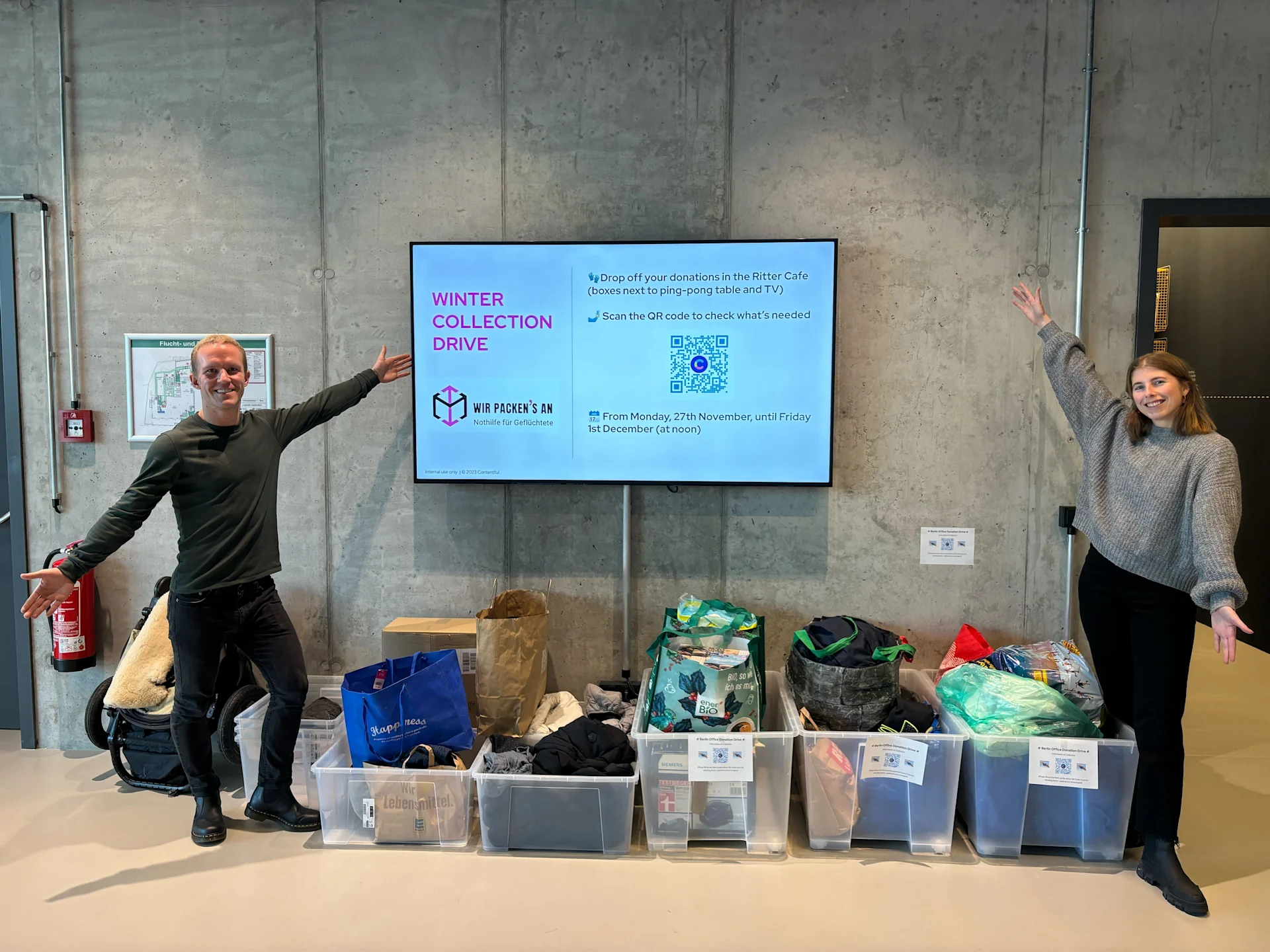 Winter collection drive