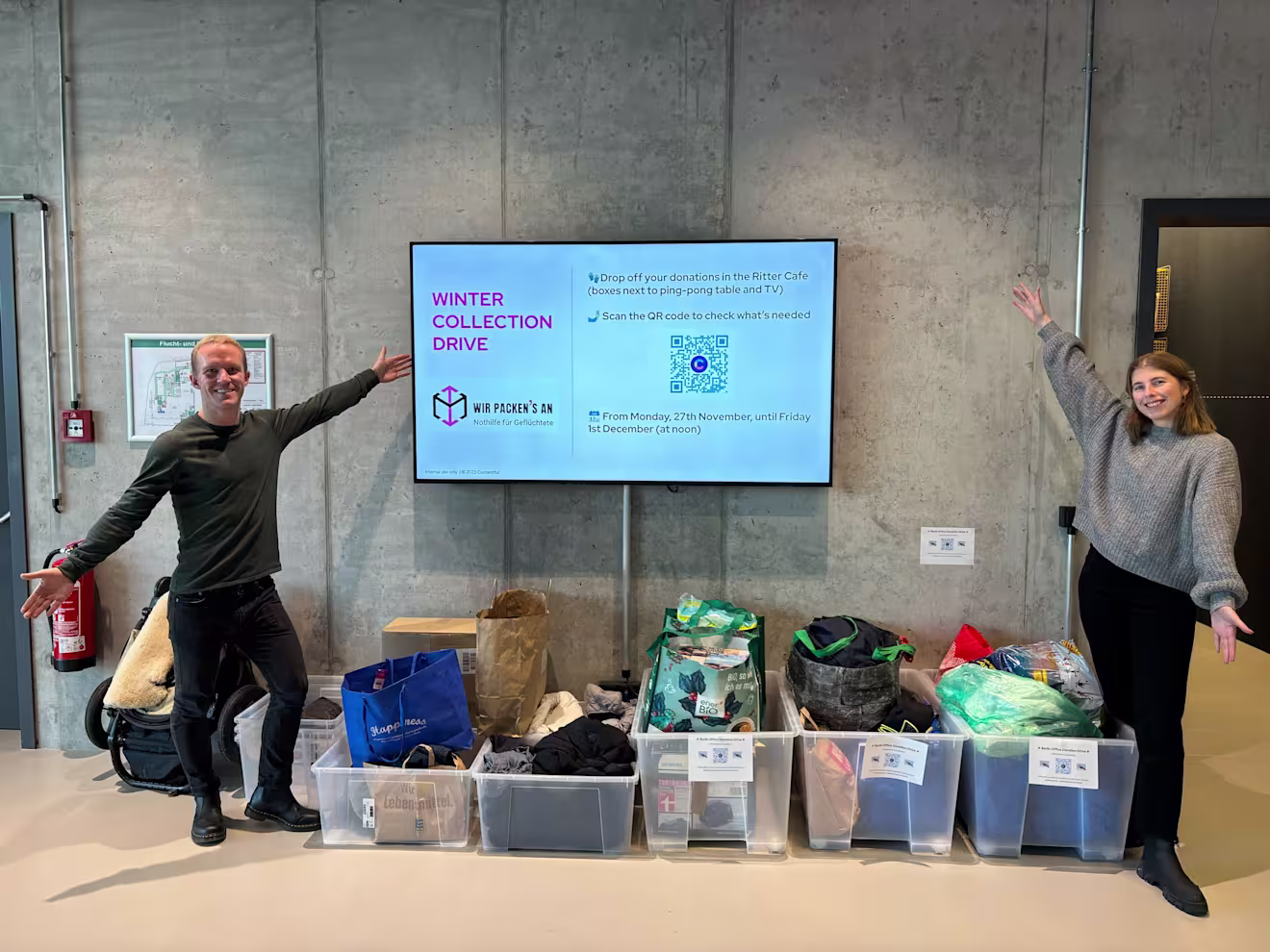 Winter collection drive
