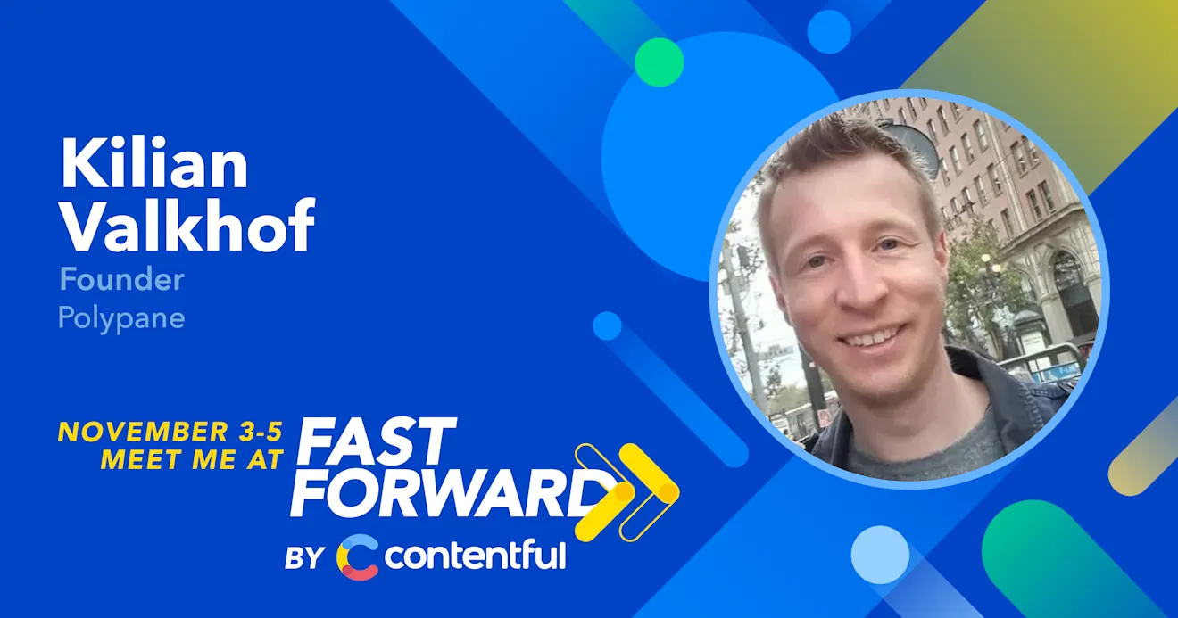  Kilian Valkhof - Fast Forward speaker card