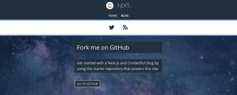 Next.js starter