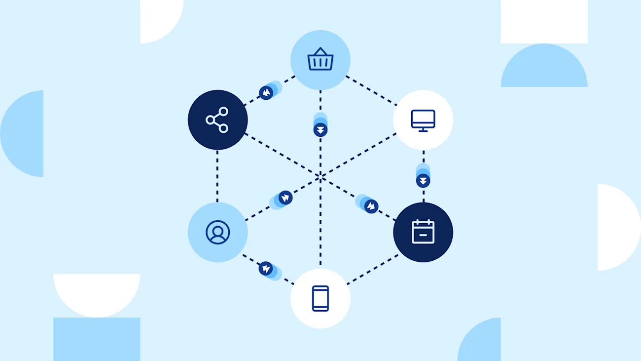 Omnichannel customer engagement key visual