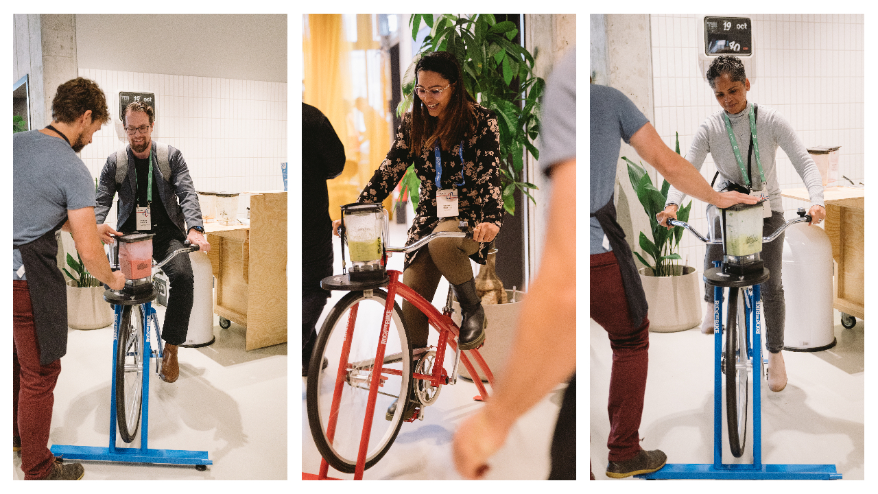 Smoothie bike