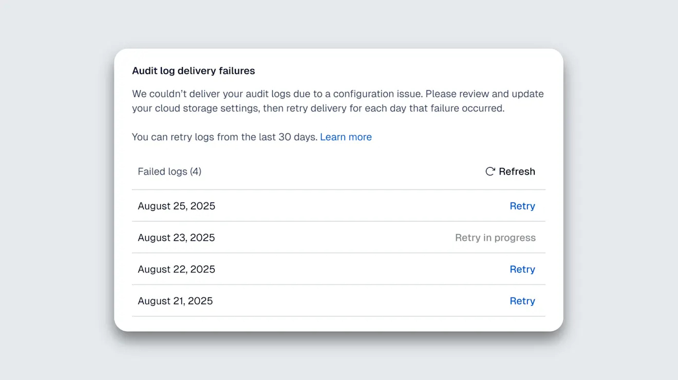 Treating log delivery as a first‑class reliability concern