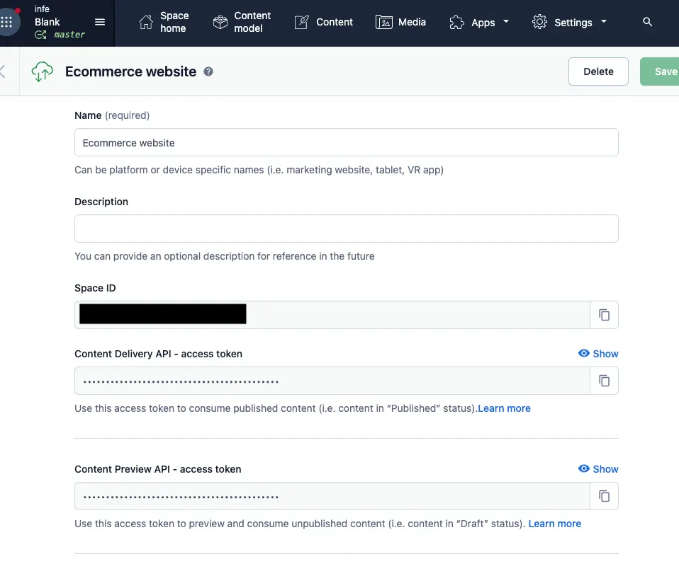 Using Contentful’s Content Delivery API