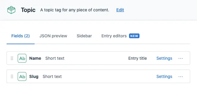 Contentul tagging function