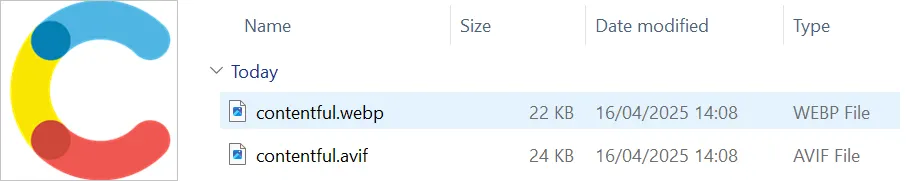 AVIF image format disadvantages