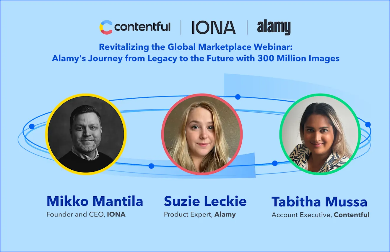 Alamy + IONA webinar