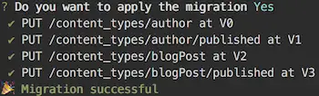 Contentful migrations – Blog post proposal - Result