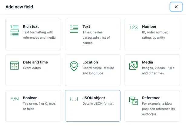 Content model