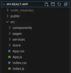 My React app