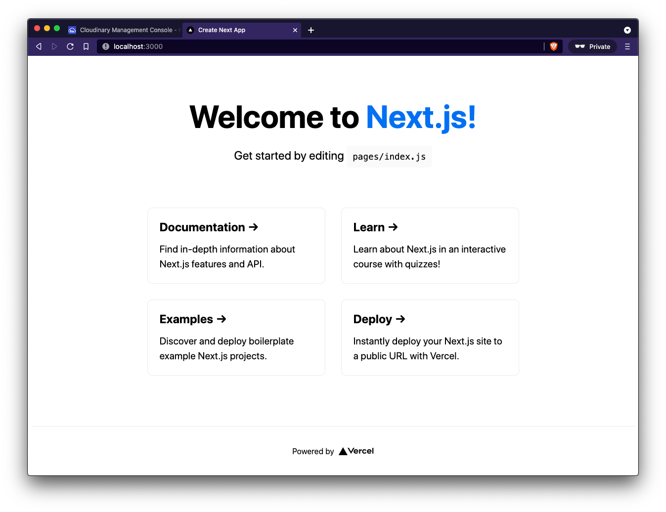 fresh next app