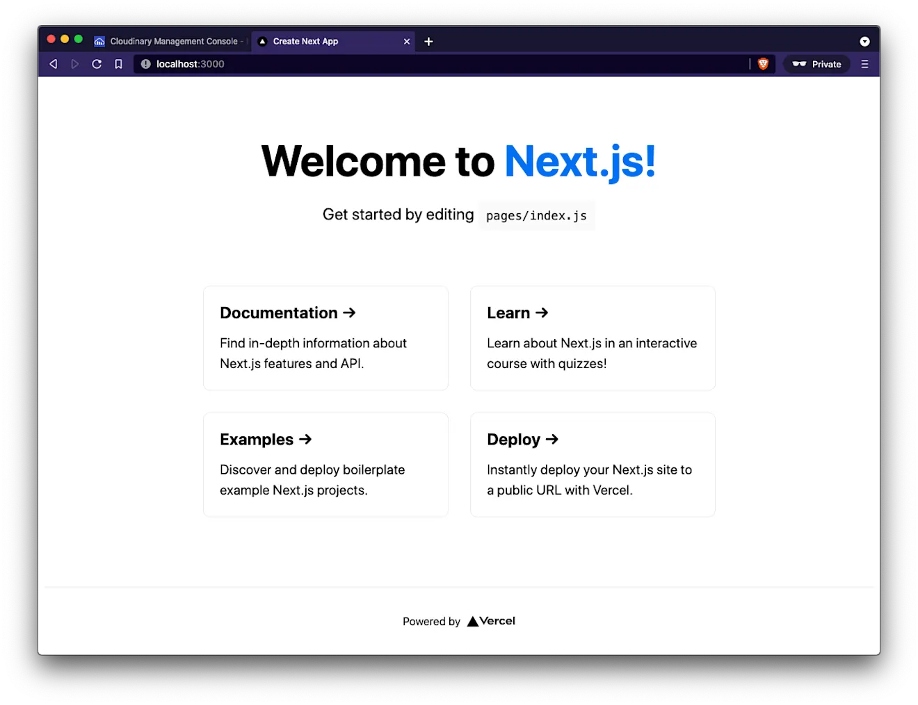 fresh next app