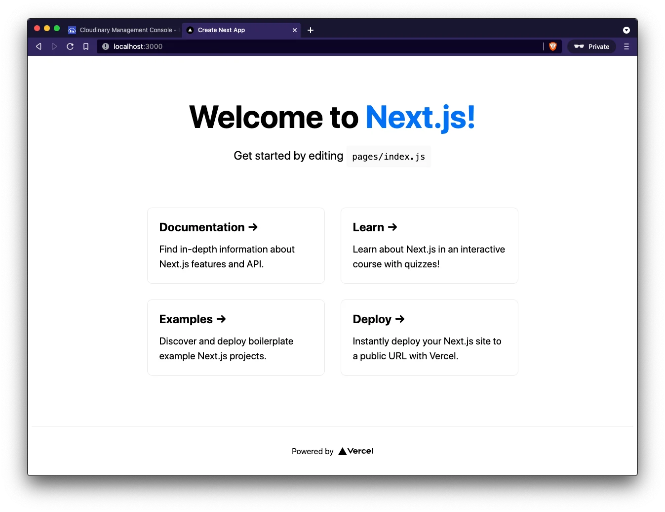 fresh next app