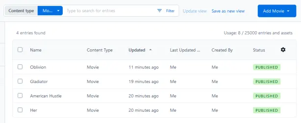 Add Movie