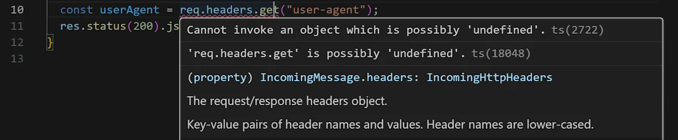 Flag issues with built-in Next.js functions