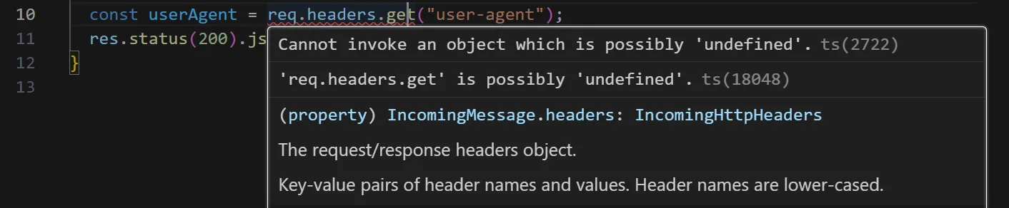 Flag issues with built-in Next.js functions