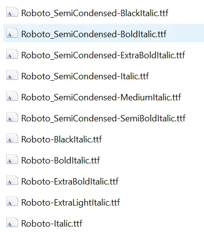 Variable fonts vs. static fonts