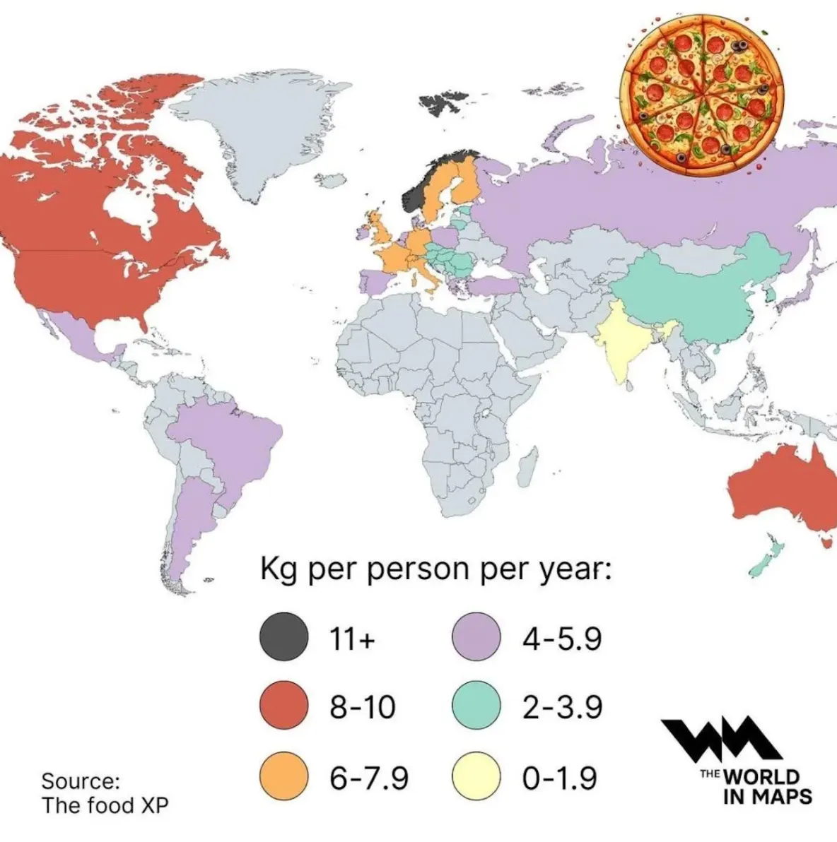 Pizza Consumption Chart
