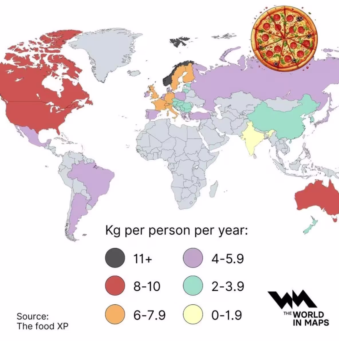 Pizza Consumption Chart