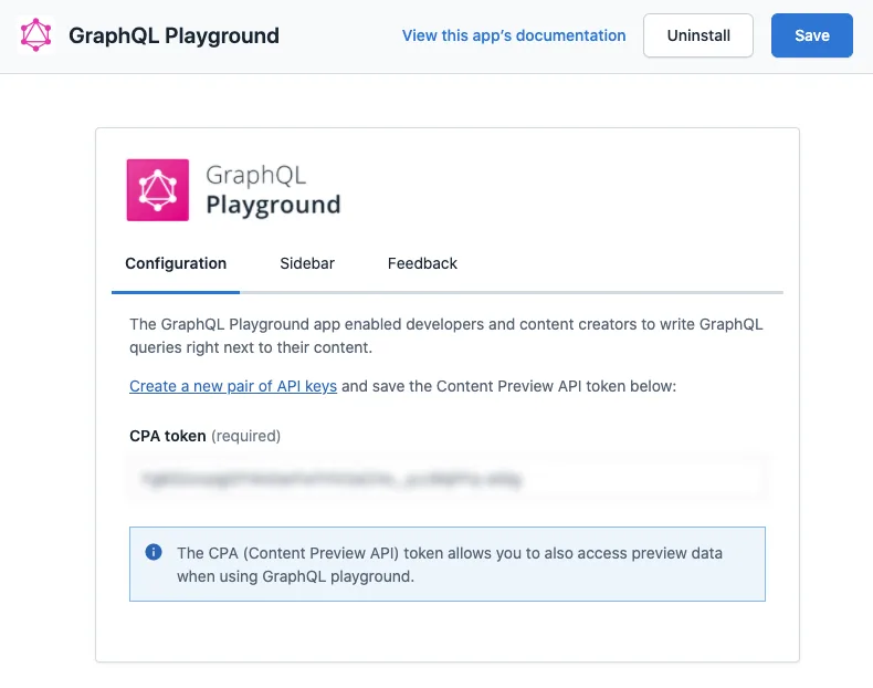 install gql playground